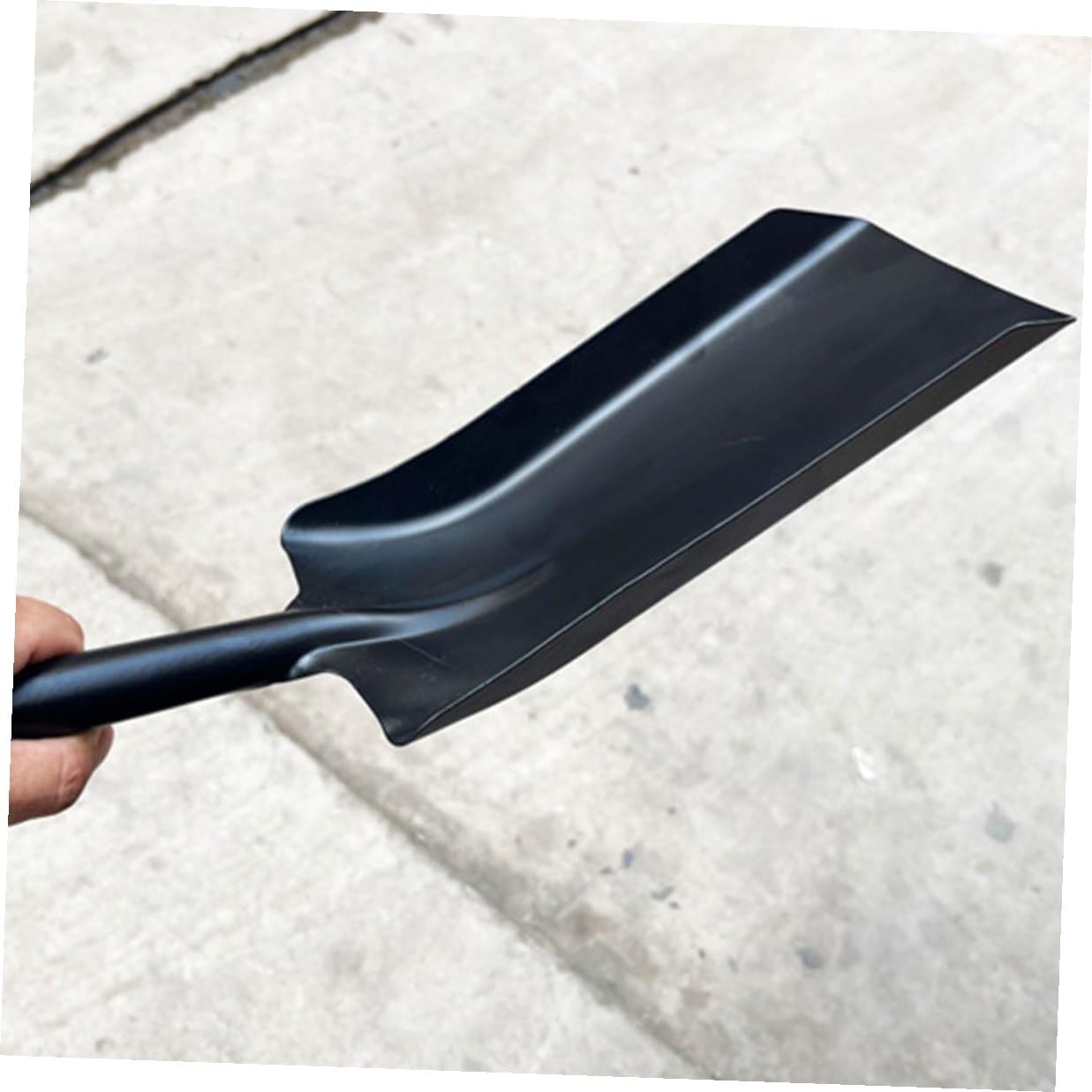2-pcs Mini Garden Shovel Set Compact Square Shovel and Thick Coal for Home Gardening and Pet Waste Cleaning