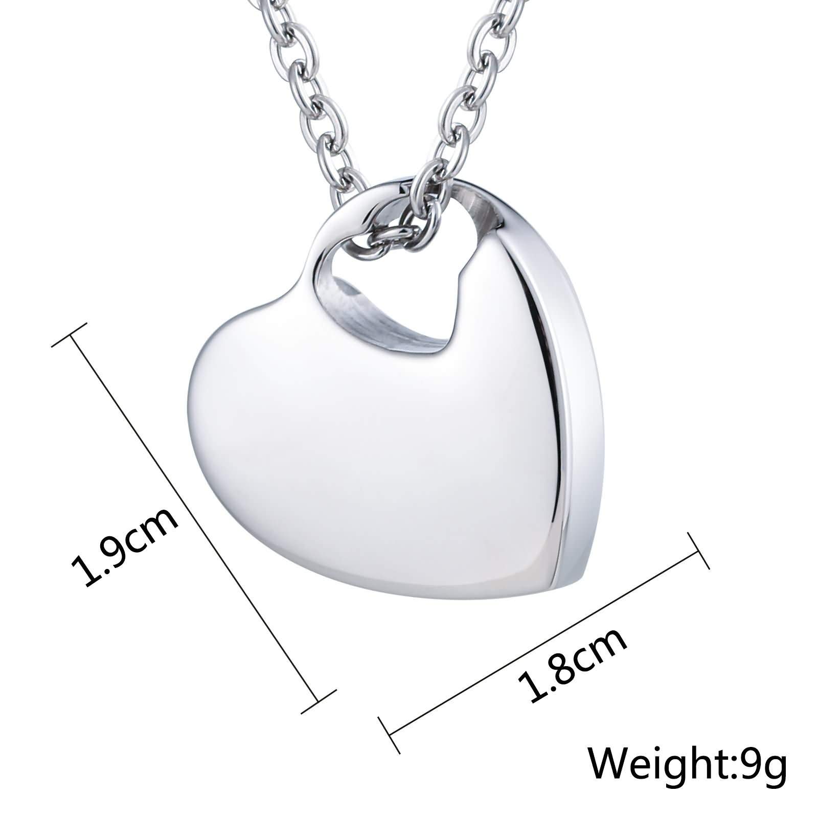 Daesar Colgantes para Cenizas Acero Inoxidable Lagrima Colgante Cenizas Hombre Nombre Familias Alemán/Inglés Collar Grabado Personalizado Familiar