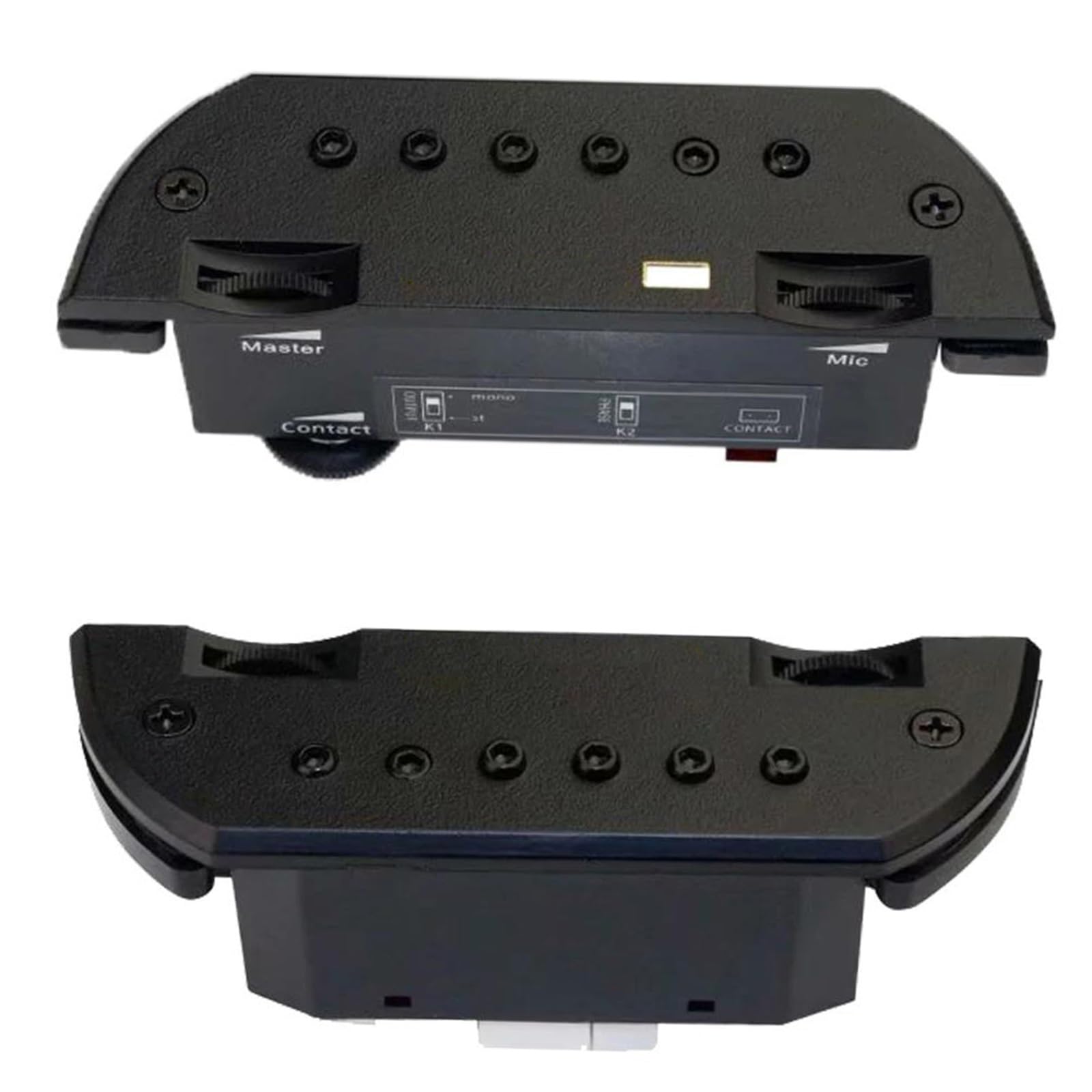 Guitar Pickup Acoustic Guitar Pickup Mid-range Soft Tone Suit For 94-105mm Sound-hole Guitar Dual-coil Magnetic Pickup