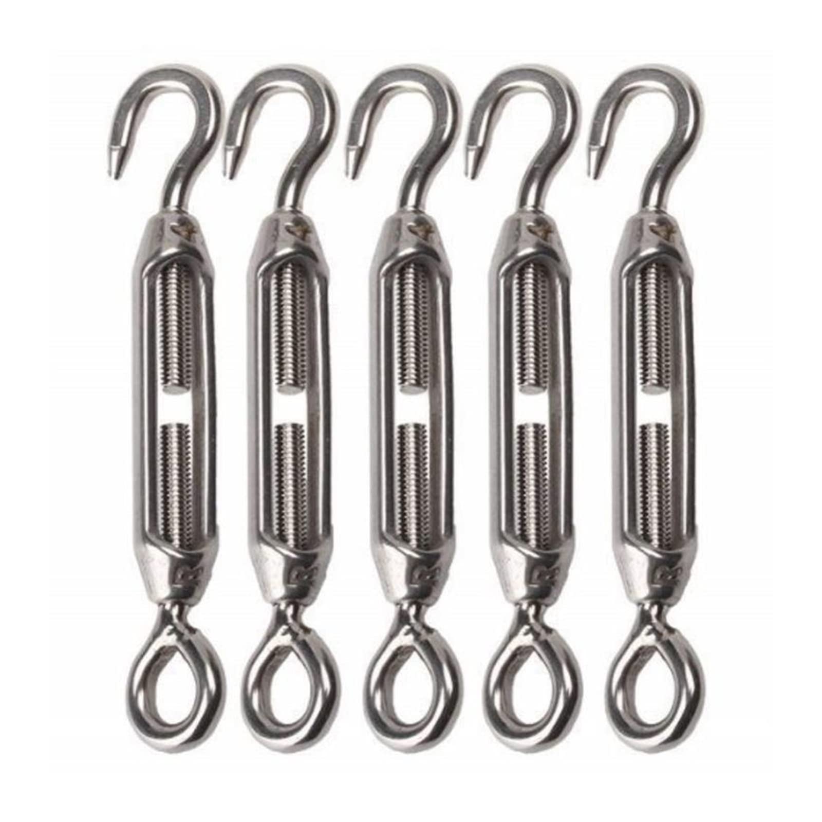 tensor de alambre de tensor, 5 ganchos de ajuste for cadena, tensor de alambre, tensor de ojo, tensor de cable de alambre, accesorios de hardware