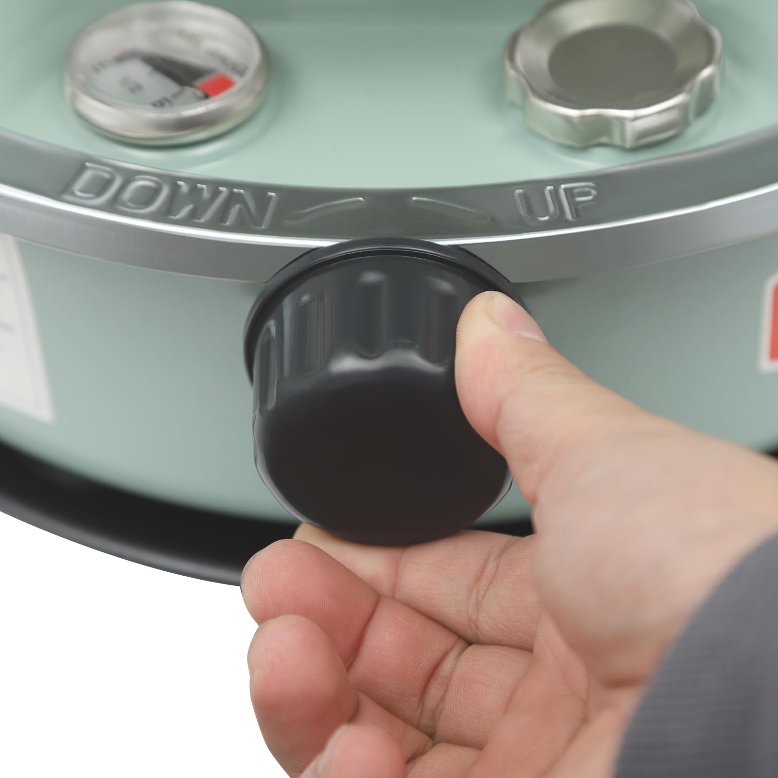 2 in 1 Tragbare Outdoor-Heizung & Herd, 4.6L 2600W Petroleumofen für Innenräume, Liefert 17 Std Wärme, Outdoor Camping Zelt Gasherd Heizung für die Innenraumheizung oder Outdoor-Aktivitäten