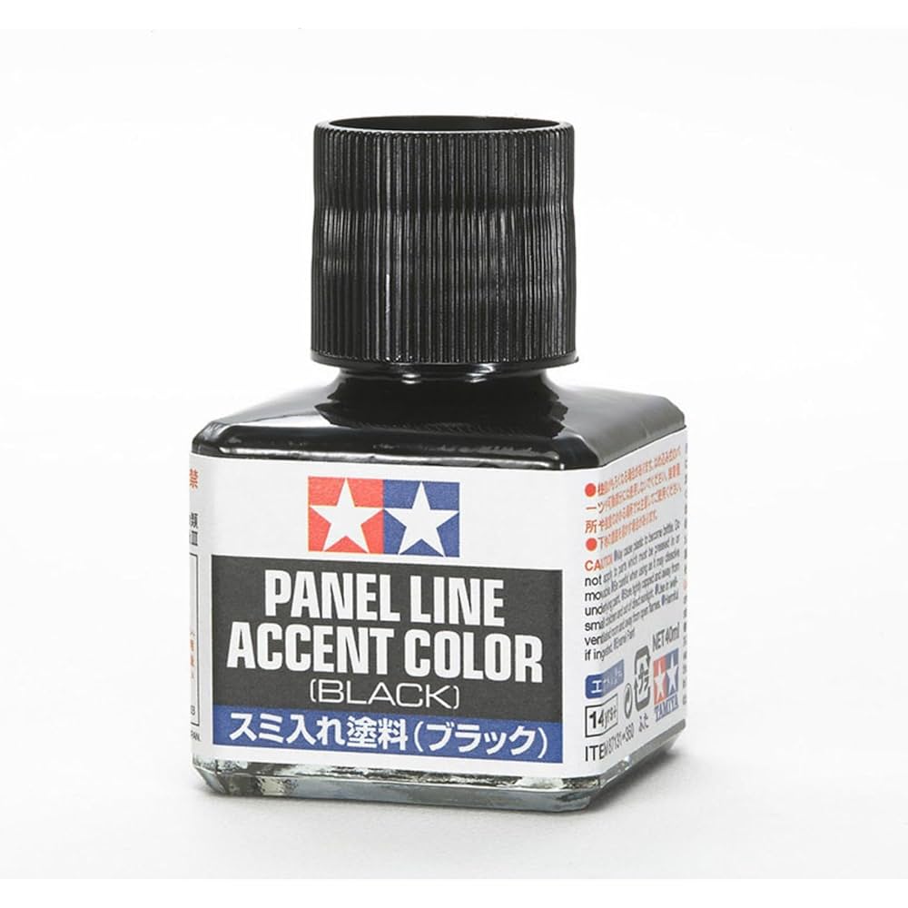 見せる用 Amazon | タミヤ 87131 スミ入れ塗料 ブラック 40ml [プラモデル