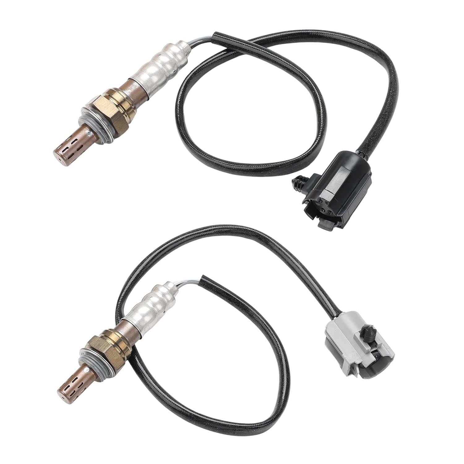 JDMON 2PCS O2 Oxygen Sensor Upstream Downstream Replacement for Jeep Cherokee, Grand Cherokee, Dodge B1500, Dakota Compatible with 234-4077, 234-4078