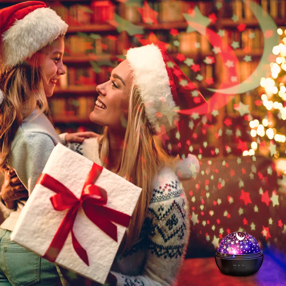 MOKOQI Super Hero Night Light for Boys | Spiderman Night Light and Star Projector 2-in-1 | Avengers Light Projector for Kids Bedroom Decor | Superhero Toys Gifts for Boys 4-6