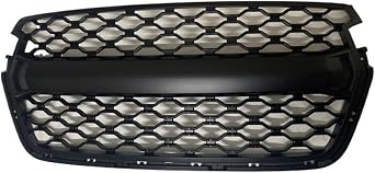 ABS Black Car Racing Grills Compatible for Isuzu dmax D-max 2020 2021 2022 2023 Front Grilles Cover Accessories Exterior PartsMatte Black