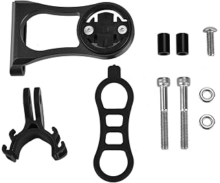 EMUKOEP Bicycle Odometer Comupter Aluminium Alloy Extension Mount Stem Computer Mount for Garmin