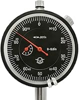 Vista 5 de 0.5"/.001" Negro Alta Precisión Dial Indicador AGD 2 Travel Lug Back