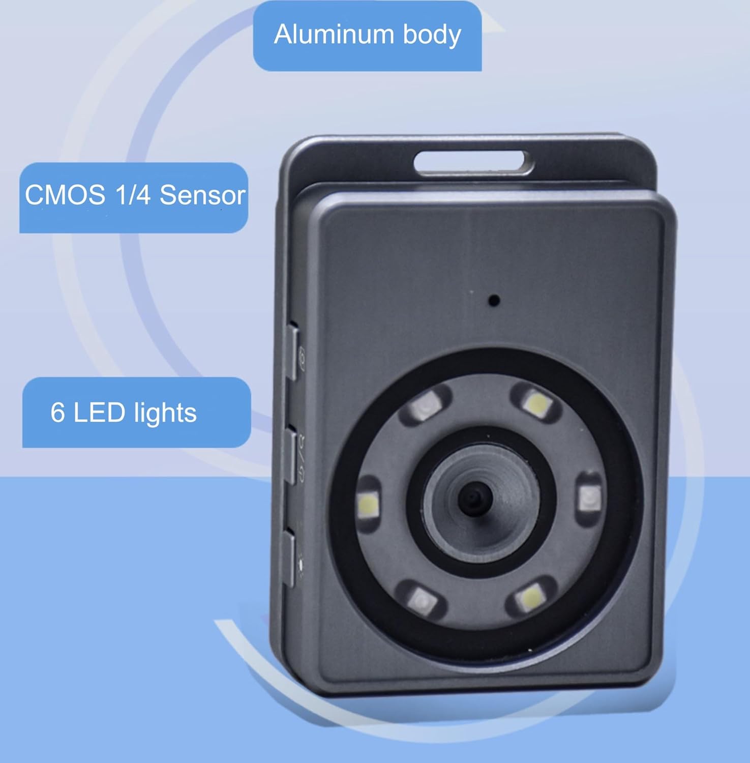 Vividia MM-240 Portable Digital Magnifier, 2.4" LCD Screen, 7x-19x Magnification with LEDs/Blacklight & Rechargeable Battery