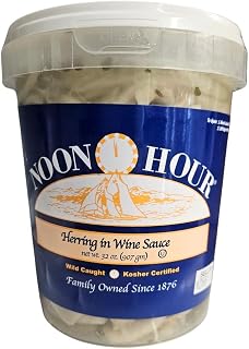 Noon Hour Herring in Wine Sauce, 32oz (Pack of 2)