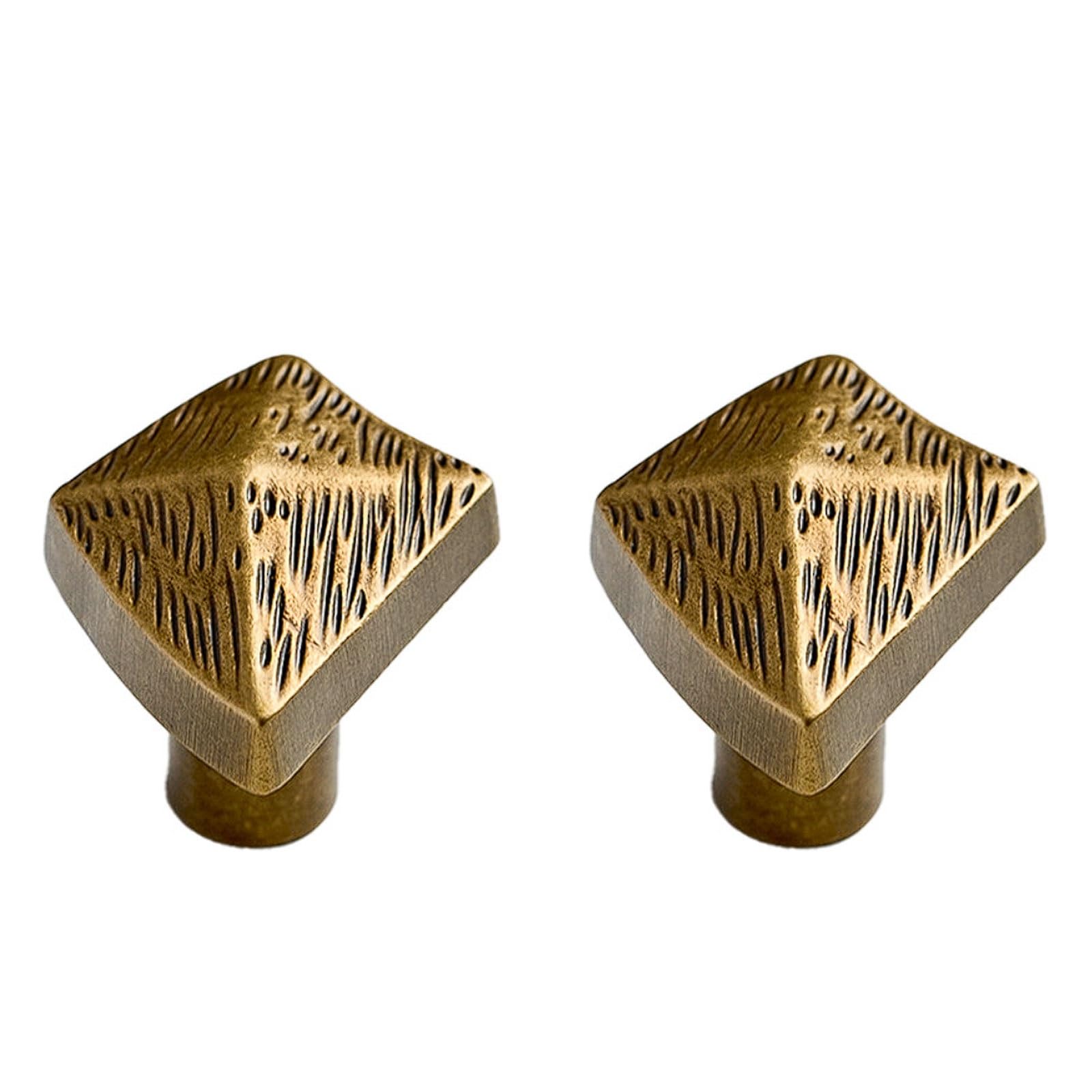 Chenhoju Bronze Vintage Antique Brass Cabinet Knobs Single Hole Elegant Timeless Design With Premium Aged Finish Cabinet Pulls