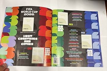 Amazon.com: 2026 FIFA World Cup Sticker Collection - Album