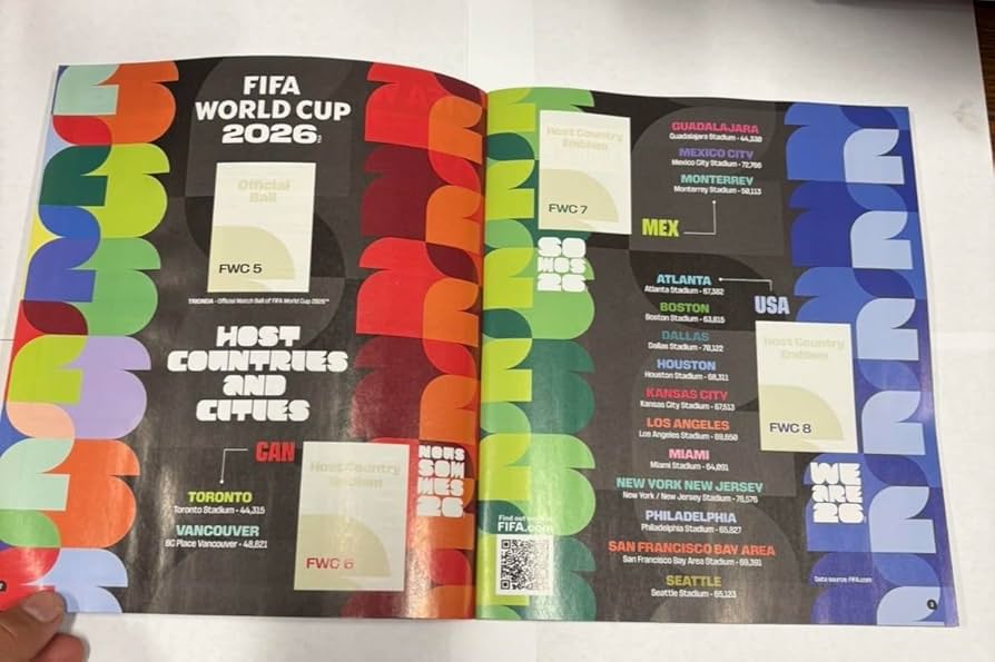 Amazon.com: 2026 FIFA World Cup Sticker Collection - Album