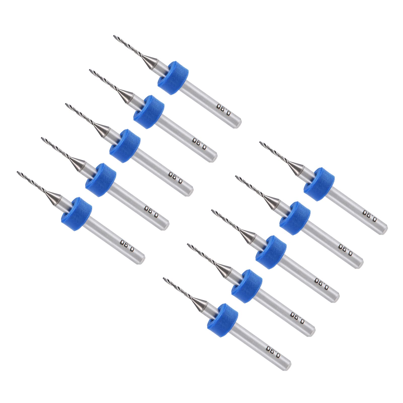 QUARKZMAN 0.9mm PCB Wiertarka Wiertła x 10pcs Wolfram Węglik do wiercenia i obróbki skrawaniem Części