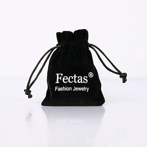 Miniatura 3 de FECTAS Calibre de oído dilatador tapones con anillo tórico piercing joyería plata 00G