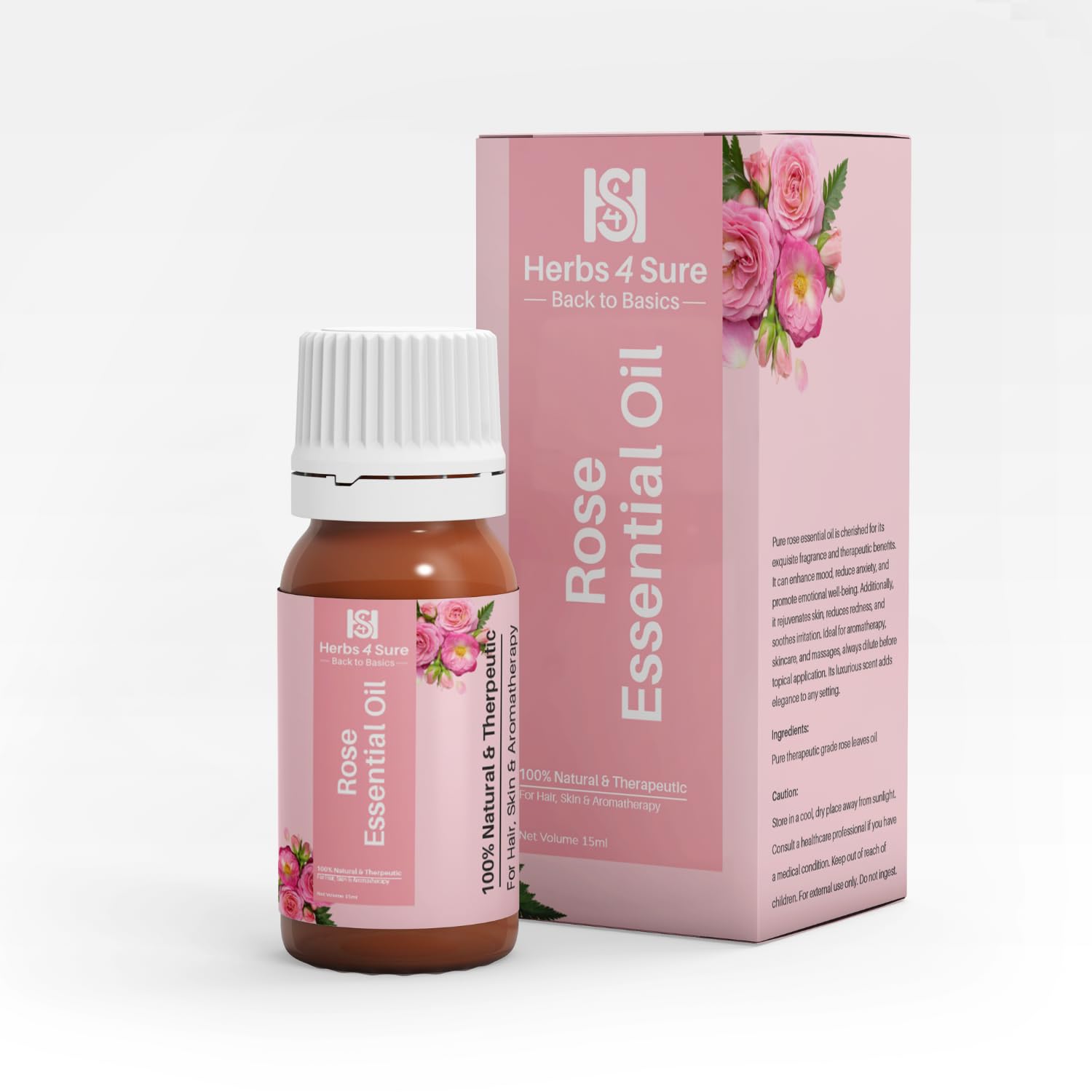 Herbs4sure Rose Essential Oil – Luxurious and Pure | Enhances Skin Radiance, For Wrinkles, and Promotes Relaxation | Perfect for Aromatherapy, Skincare, and Massage | Natural and Therapeutic Grade (B0DCSSTM9Q) Amazon Price History, Amazon Price Tracker