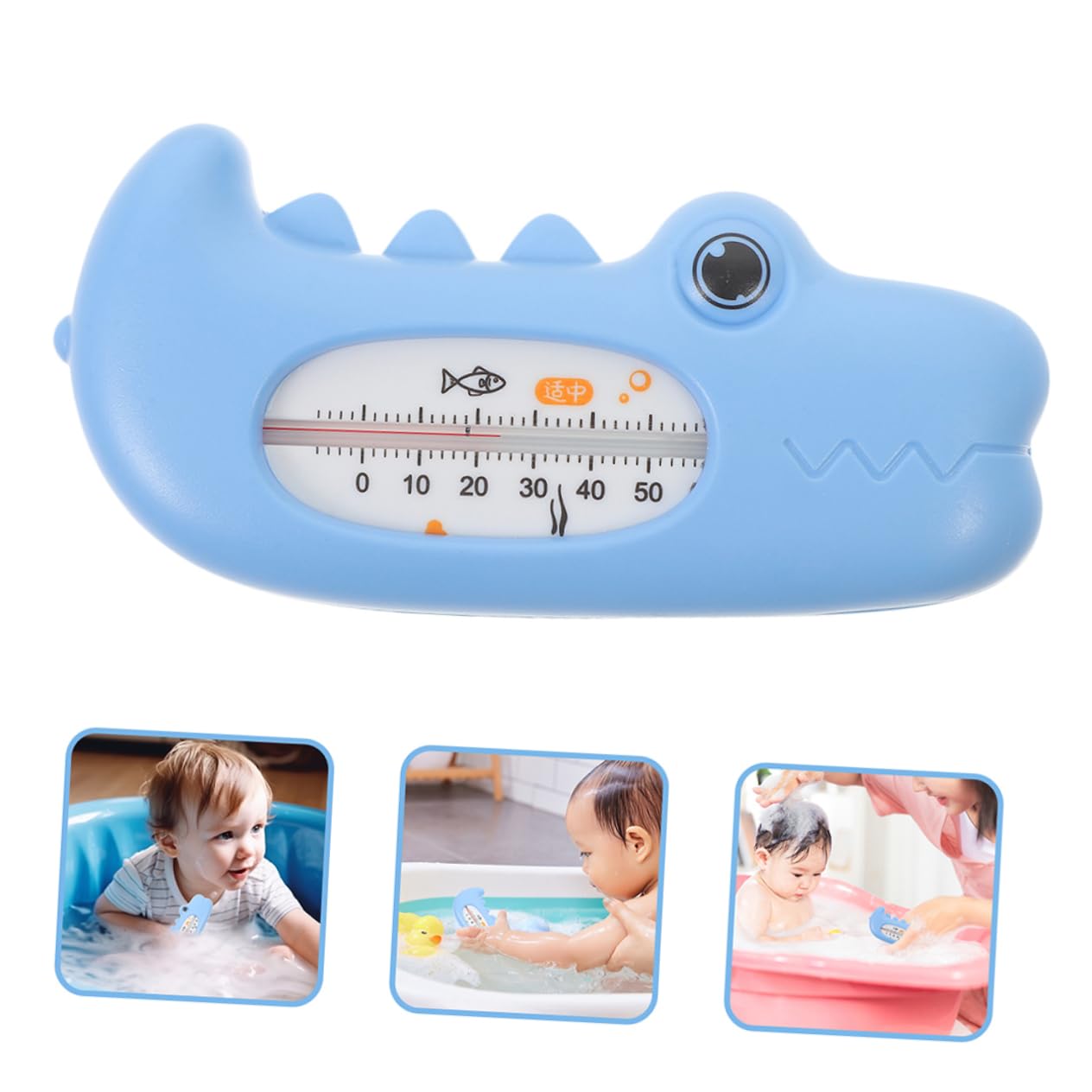 Milisten 5 Ensembles Affichage Du Thermomètre À Eau Température Thermomètre À Eau De Dessin Animé De Spa Pour Bain À Remous Bain- Pp Ciel Bleu 2 Pièces * 5