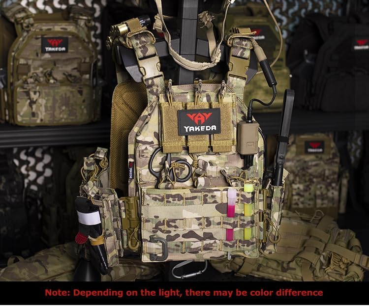 Tactical Vest Quick Release Airsoft Vest for Man Outdoor Adjustable Breathable Vest - Image 6