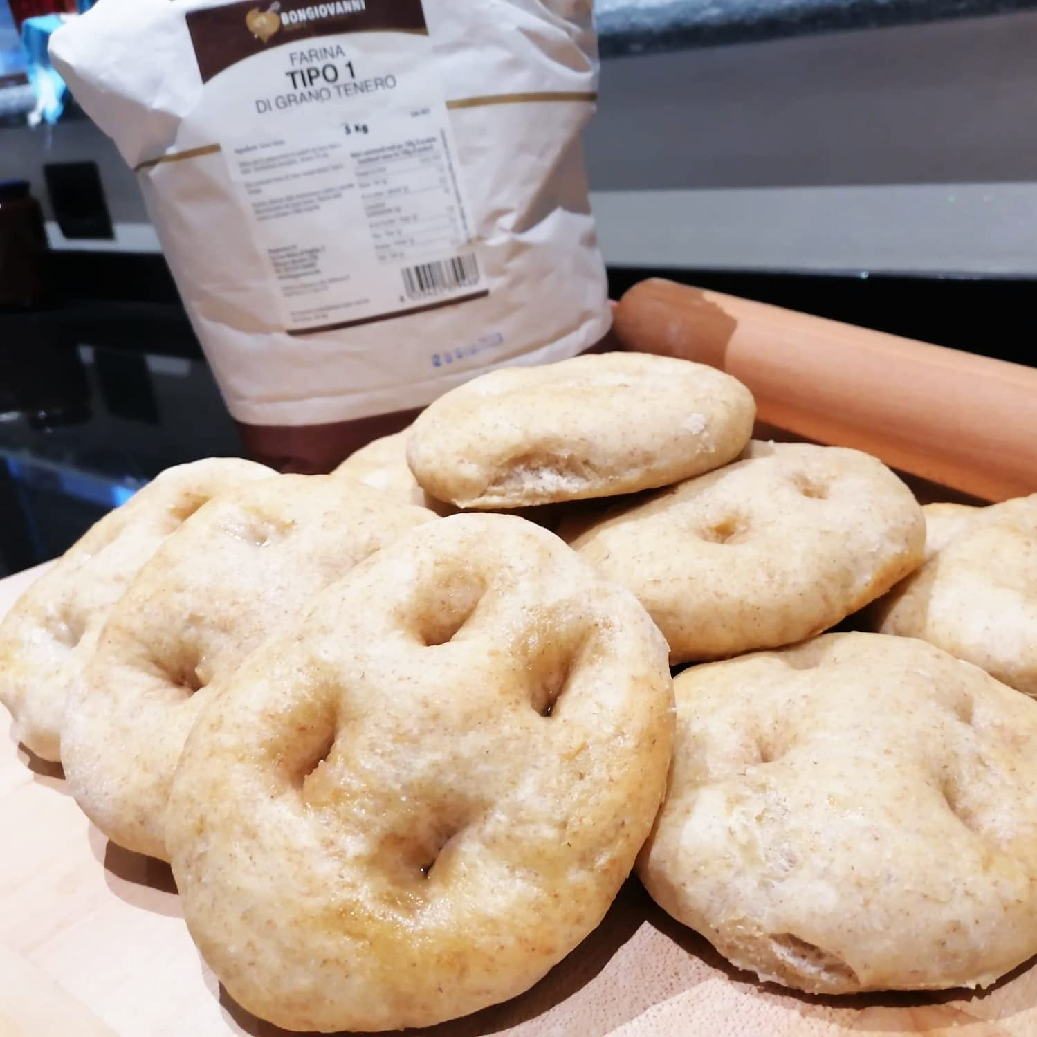 BONGIOVANNI FARINE E BONTA' NATURALI Farina Tipo 1 Grano Tenero Piemonte 5kg
