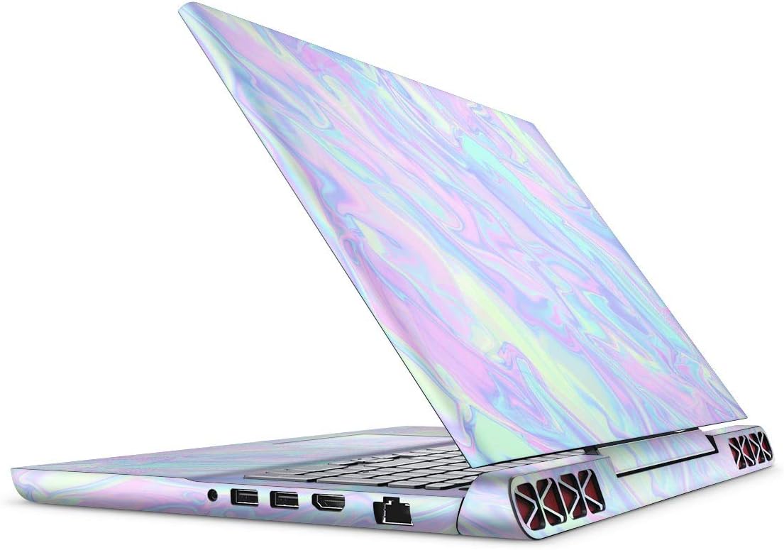 Design Skinz Iridescent Dahlia v1 | Sticker | Wrap | Decal | Scratch Resistant Skin Cover Compatible with The Dell Inspiron 15 7000 Gaming Laptop (2017 Model)