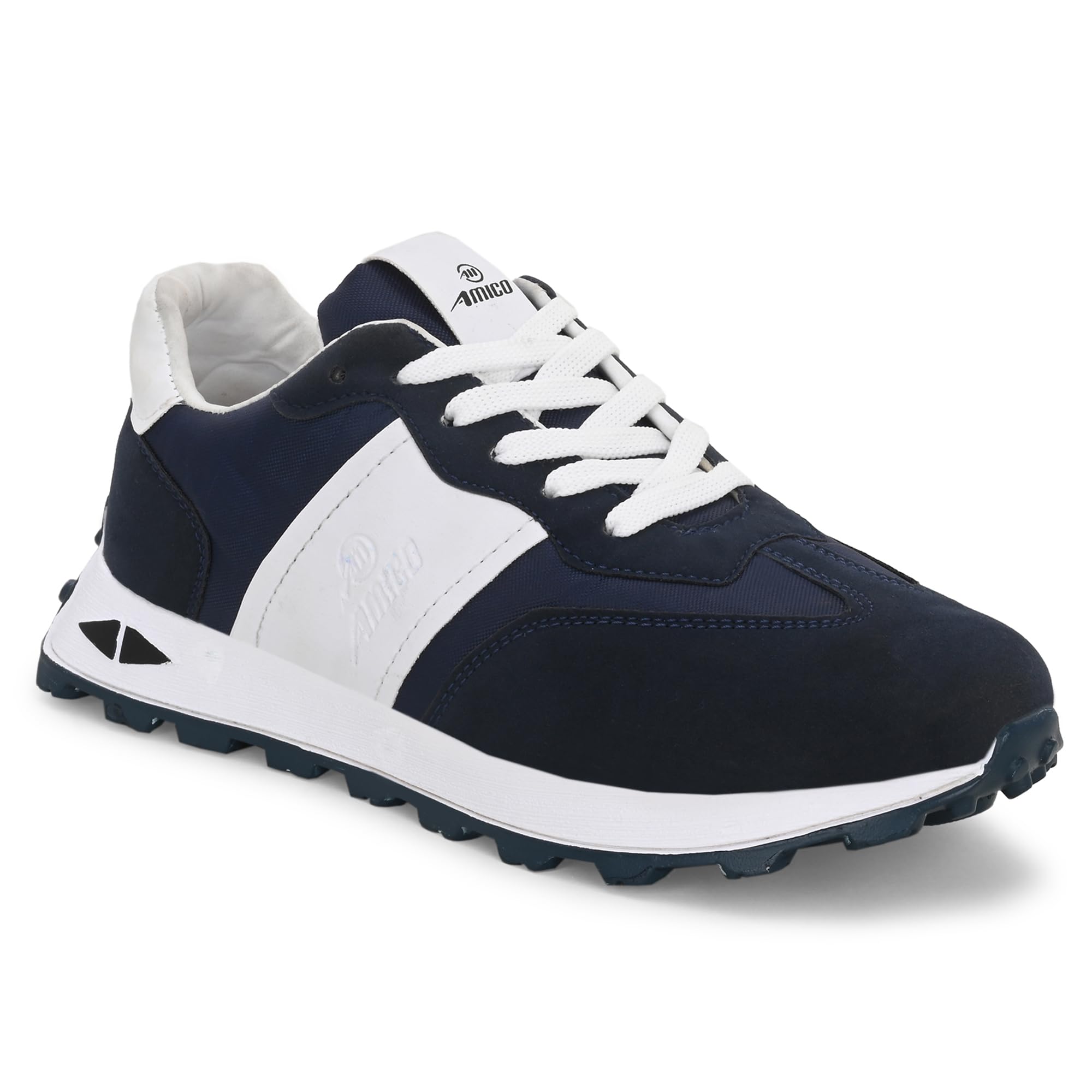 Amico Walking Sports Shoes for Men | Soft Cushioned Insole, Slip-Resistance Walking Shoes for Men Blue (B0D8TF539X) Amazon Price History, Amazon Price Tracker