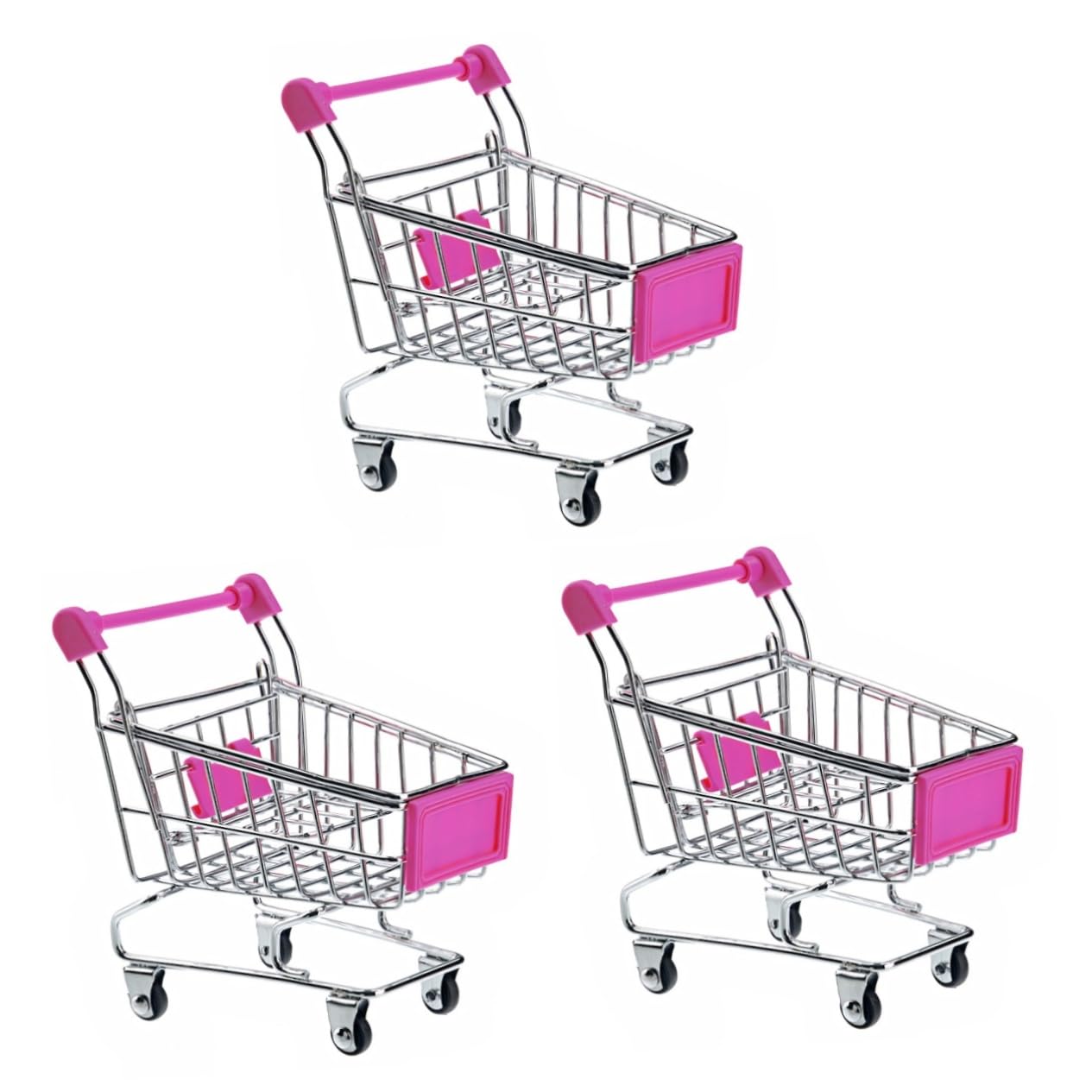 NUOBESTY 3pcs children toys kids wheelbarrow mini toy kidcraft playset wagon cart for kids cart wagon for kids desktop toys kids wagons waggoner stroller for kids storage bag toddler