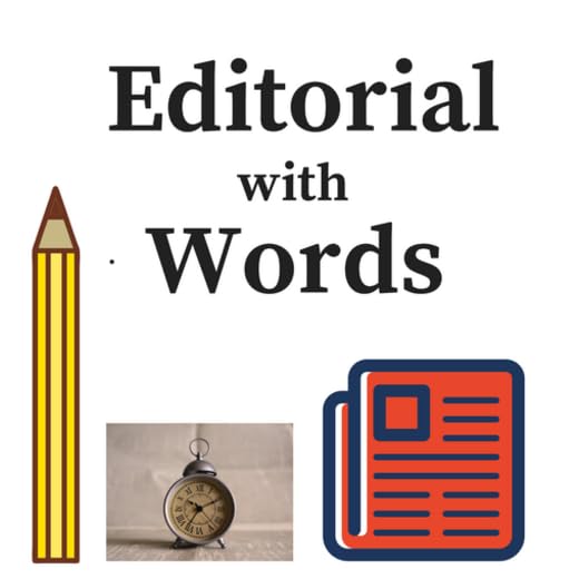 Editorial with Words