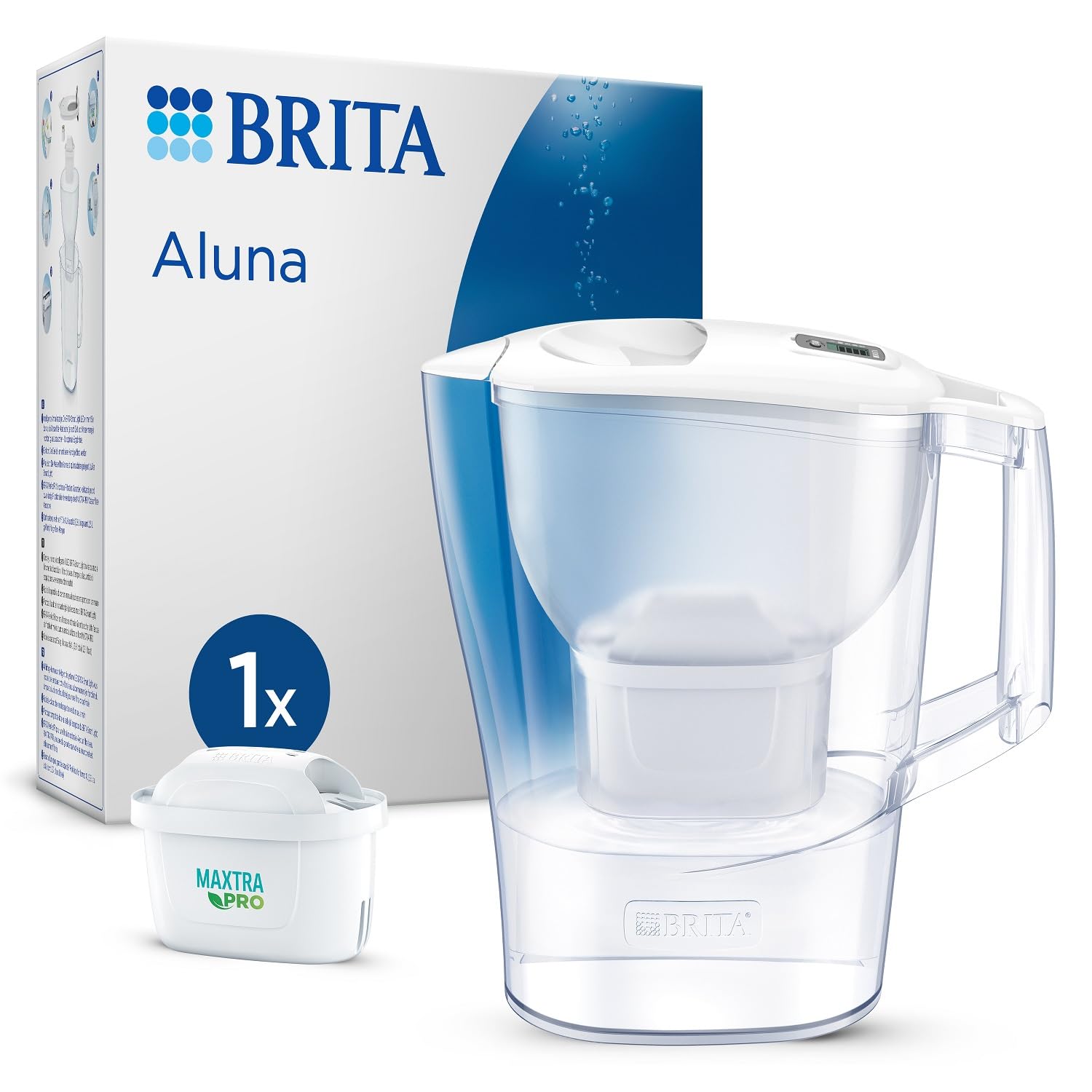 Brita Aluna Cool Carafe purificatrice d'eau avec filtre de 2,4 l