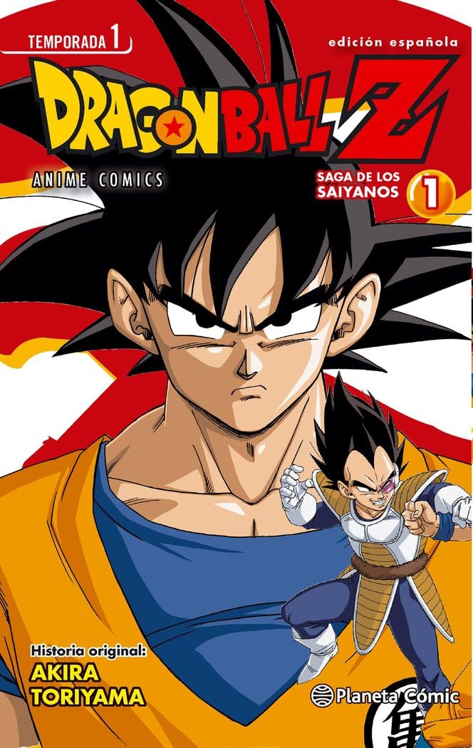 Dragon Ball Z Anime Series Saiyanos nº 01/05: 1 (Manga Shonen)