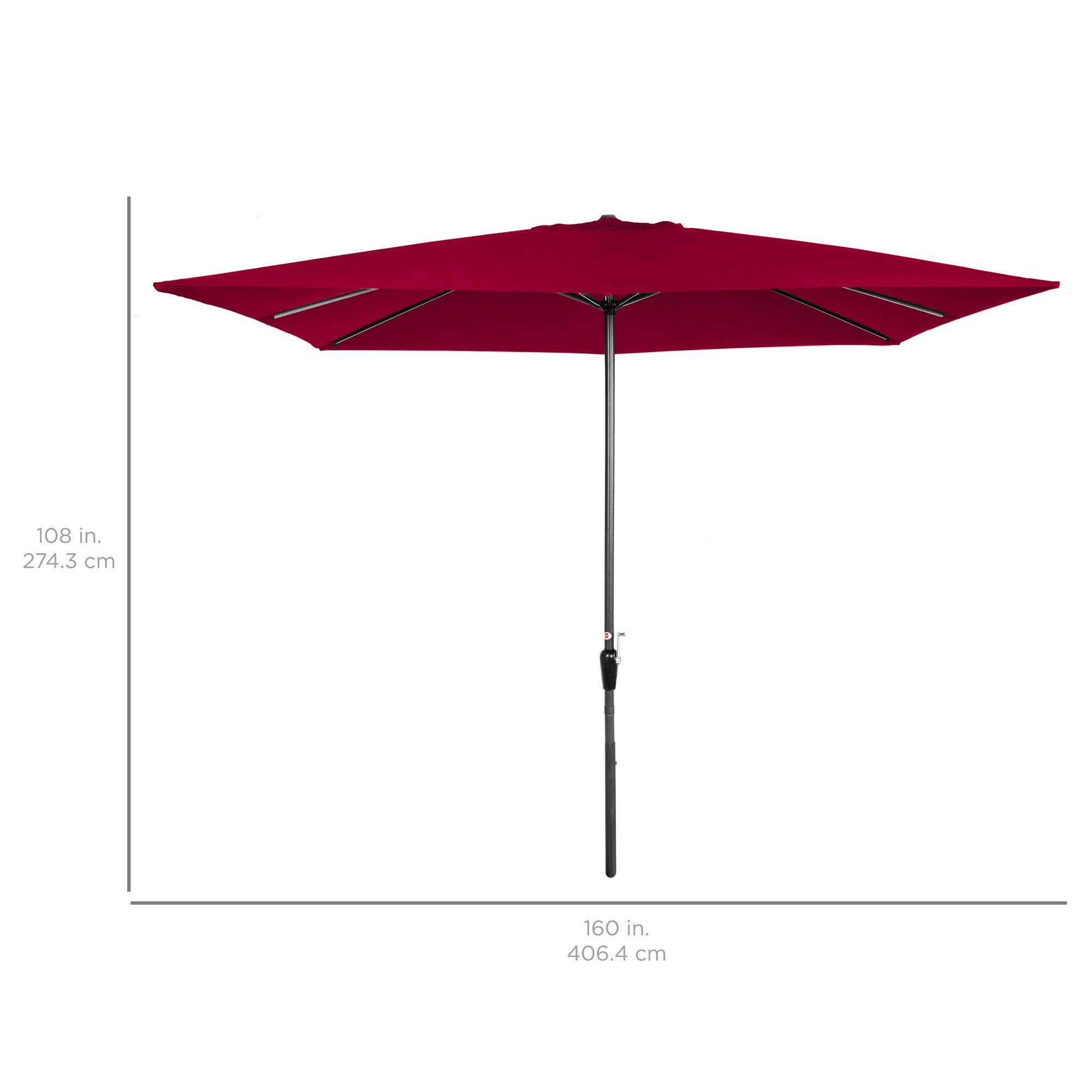 crate and barrell patio umbrella 9' Dome White Outdoor Patio Umbrella + Reviews