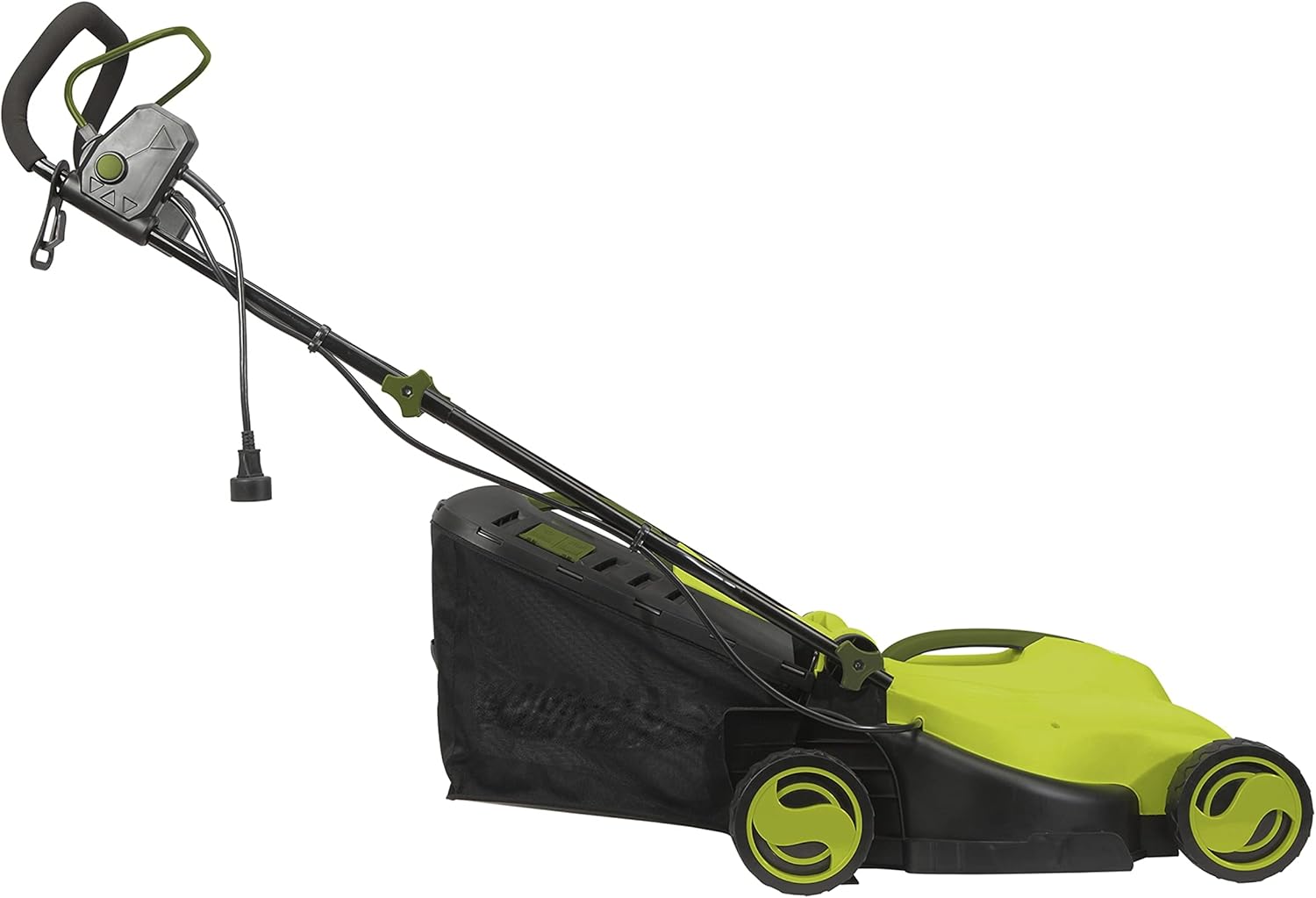review IUHJNWE Electric Walk Behind Push Lawn Mower, 13-inch, Small and Medium-Sized Lawn Grass Trimming Mower, 12-Amp