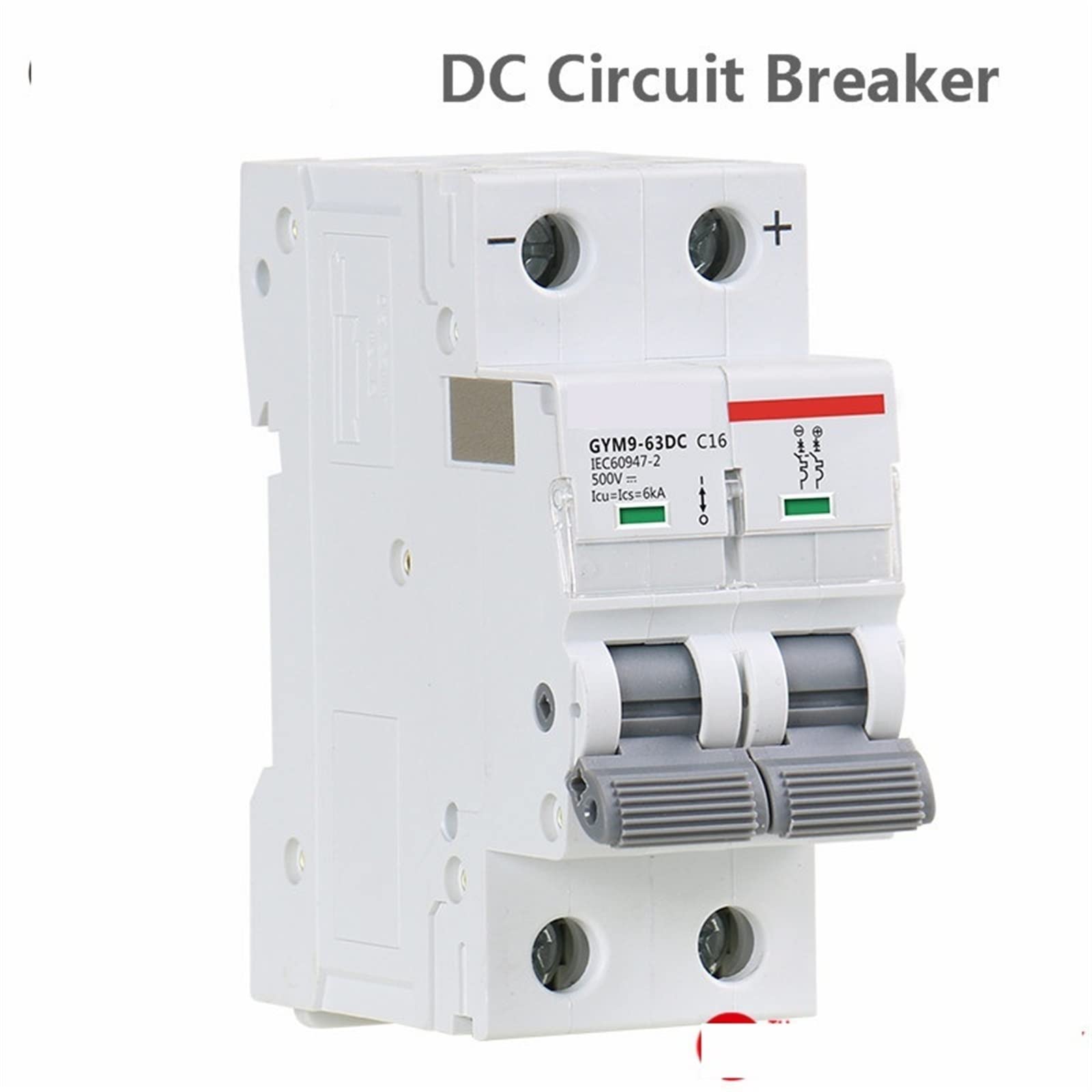 6KA 2P 500V 6A 10A 16A 25A 32A 40A 50A 63A 16A 25A 32A 40A 50A 63A 1PC (25A)