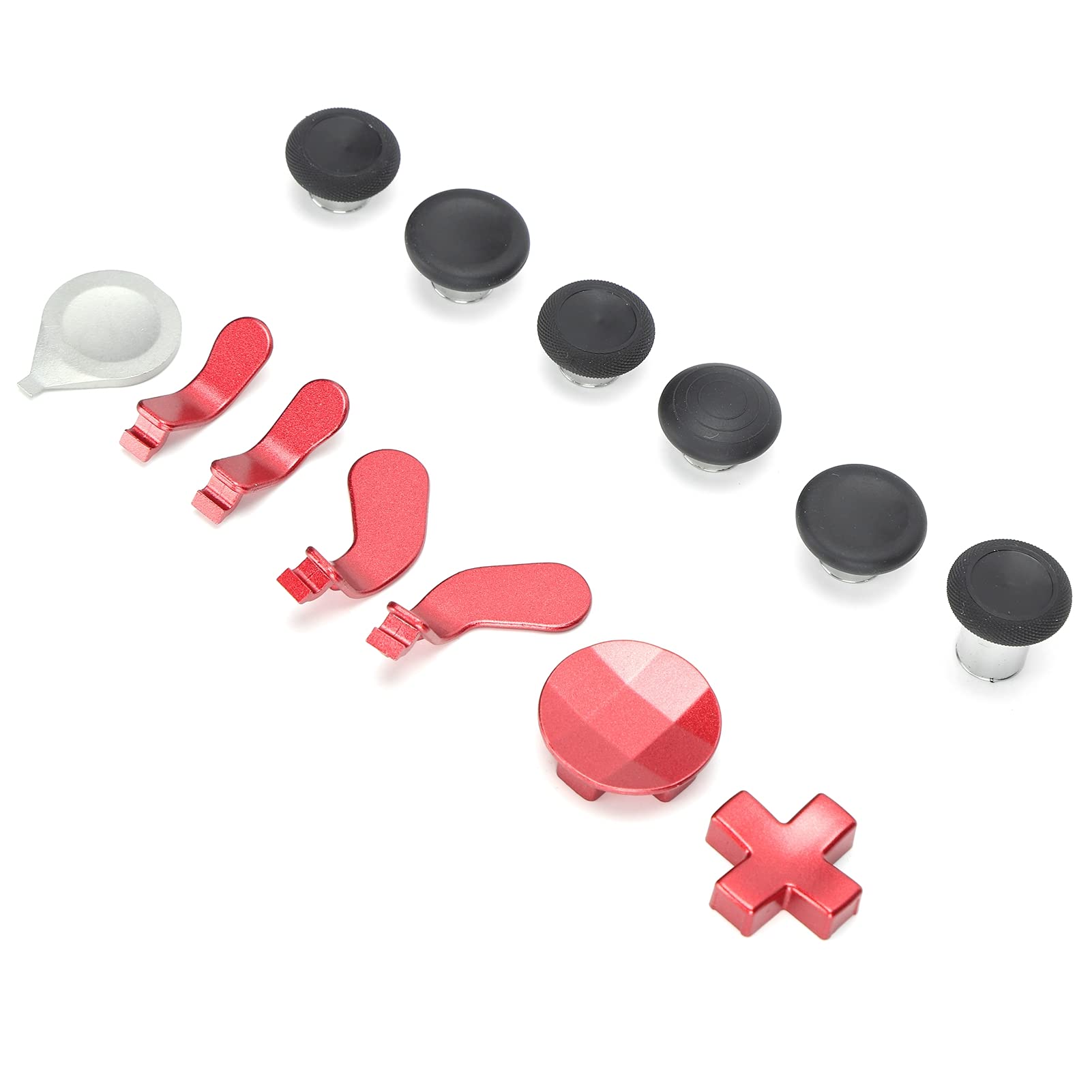 Ensemble de Palettes de Boutons de Déclenchement, Bâtonnet en Métal, Pièces de Rechange de Palettes de Boutons de Déclenchement de 4 Palettes pour la Série de Contrôleurs