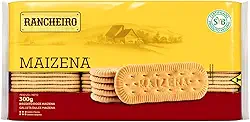 Biscoito Maizena Rancheiro 300g – Tradicional, Crocante e Vegano