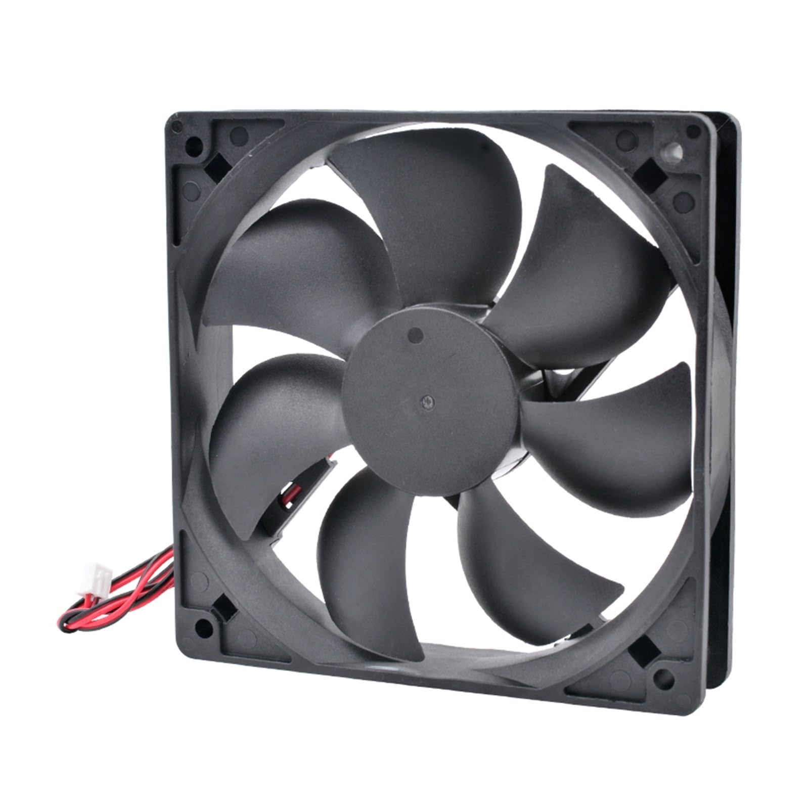JJKKOZVQF 12025 12cm 120mm fan 120x120x25mm DC5V 12V 24V 2Pin Cooling fan(24V Sleeve)
