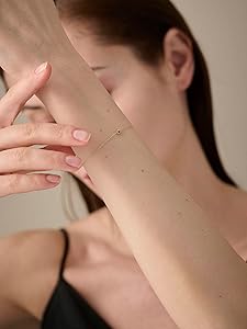 Amazon | (エテ) ete K18YG フルール ブレスレット(誕生石 5・7