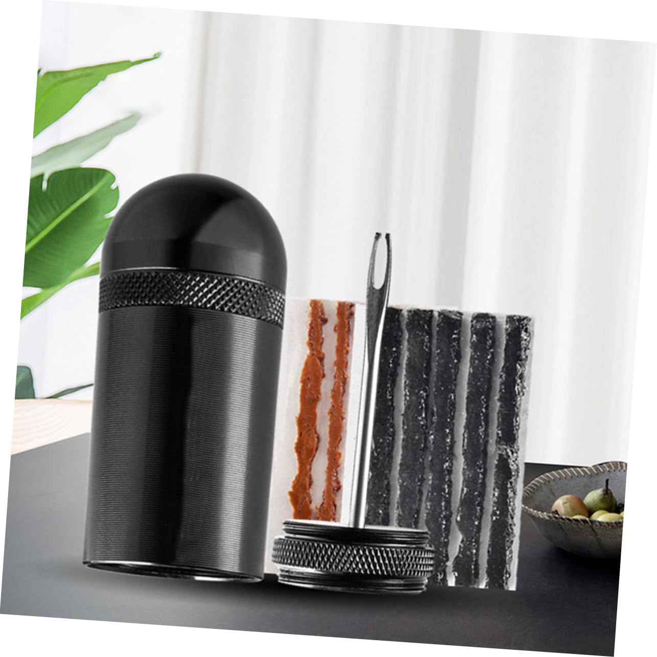 ibasenice Emergency Tire Repair Kit Professional Tire Repair Strip for Mountain Bikes Folding Bikes Motorcycles