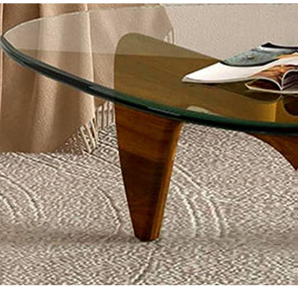 Amazon.com: Mid Century Modern Glass Coffee Table for Living Room