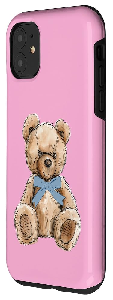 Amazon.com: iPhone 11 Teddy Bear Preppy Aesthetic Cute Gifts