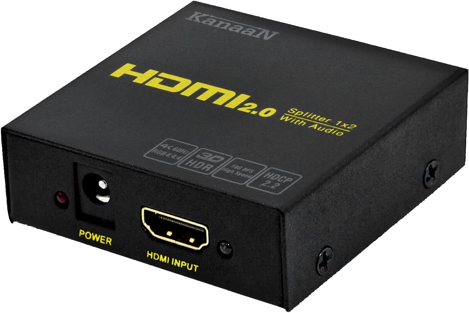 Amazon | 【4K@60Hz HDCP2.2解除版 2026新型】KanaaN hdmi 分配器 1