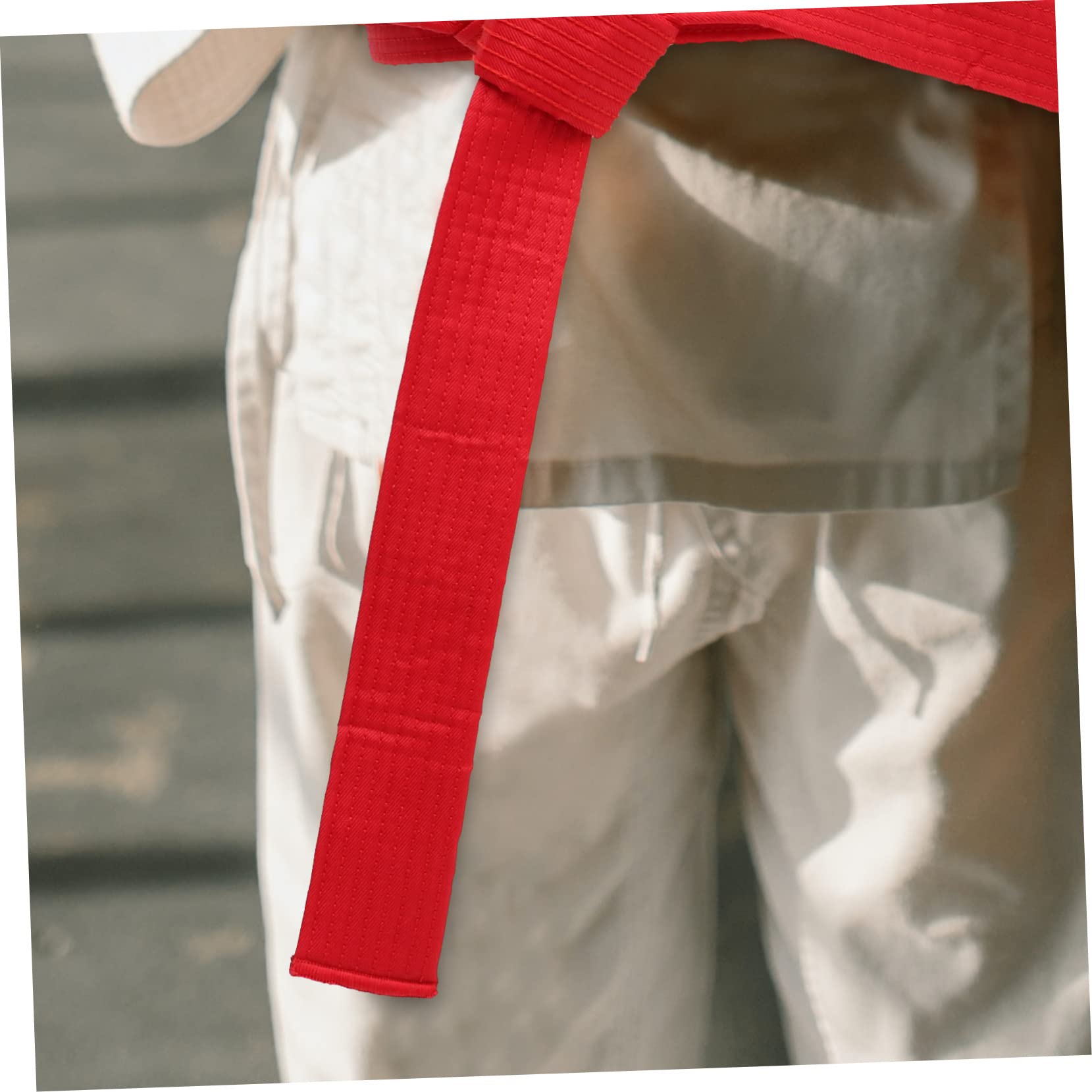6 Pezzi Cintura di Karate in Cotone, Resistente all’Usura, Cuciture Robuste, Comoda per Allenamento Arti Marziali