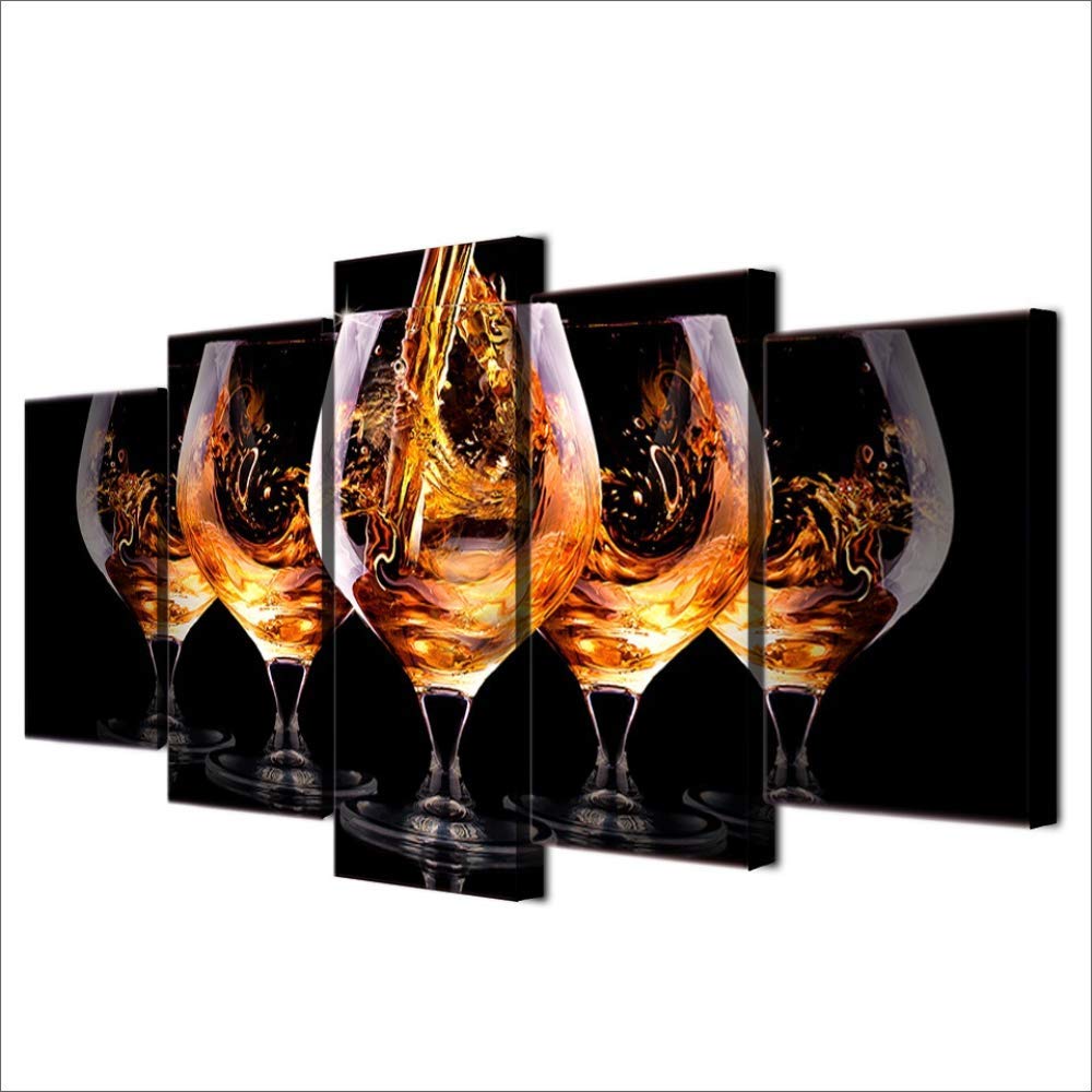Photos coupe du vin pour habiller un mur vide de restaurant ou de cuisine moderne