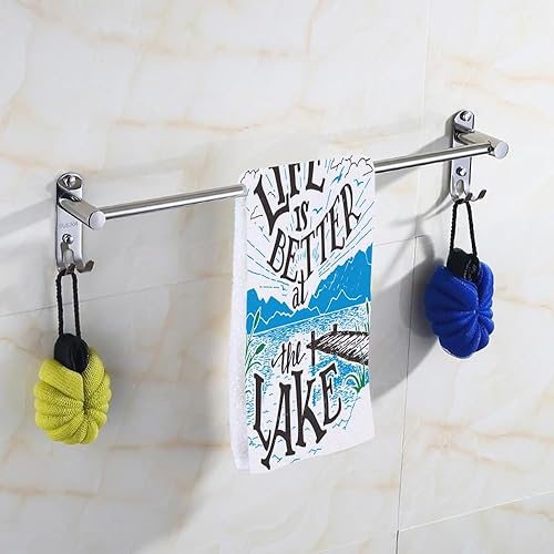 Vista 8 de Pehede Toalla de mano de monos para baño, Little Monkeys Happy in Jungle, toallas de baño decorativas suaves y absorbentes, toallas de mano