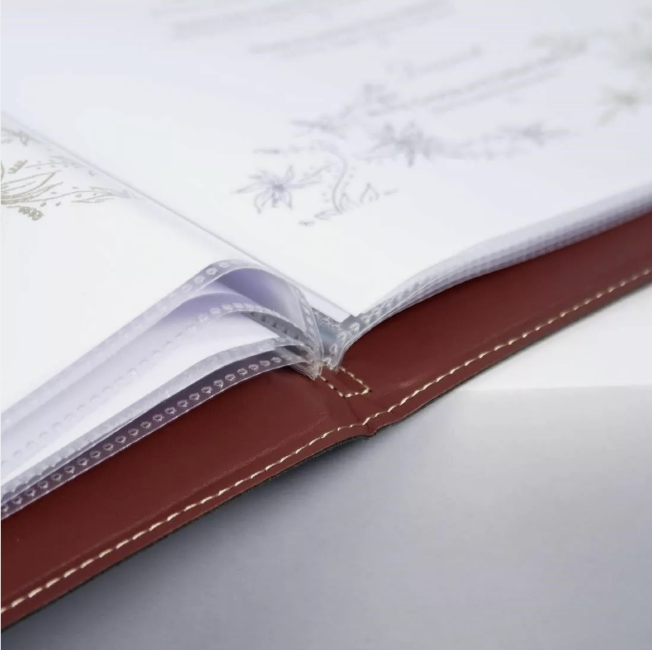 Transparente Kunststoffeinlagen, A4 oder A5, Doppeltaschen (4 Sichtseiten), geeignet für Speisekarten, Bars, Restaurants, Cafés und Hotels, abwischbar, 10 Stück