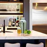 Vista 3 de OGGI Measuring Shot Glass with Measuring Lines, 3oz / 90ml - Bartender Accessories, Jigger for Bartending, Shot Glass Measuring Cup with Ounces &