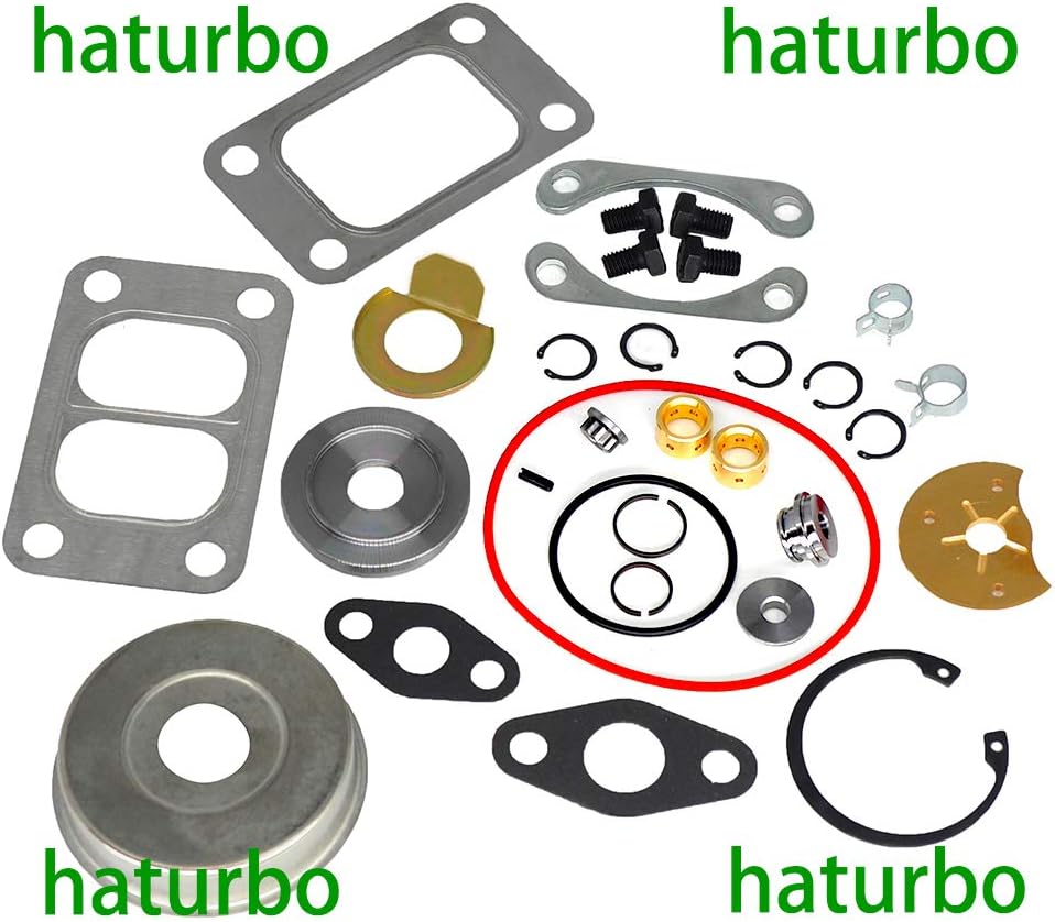 HX35 HX35W Turbo Repair Upgraded Rebuild kit Compatible With Holset Fits for 3592766 3538881 4050036 Dodge Ram Cummins Truck 6BT 6BTAA HE351CW HE351 HE341 WHIC HY35 HX40 HX40W HIC T3 T4 Turbocharger