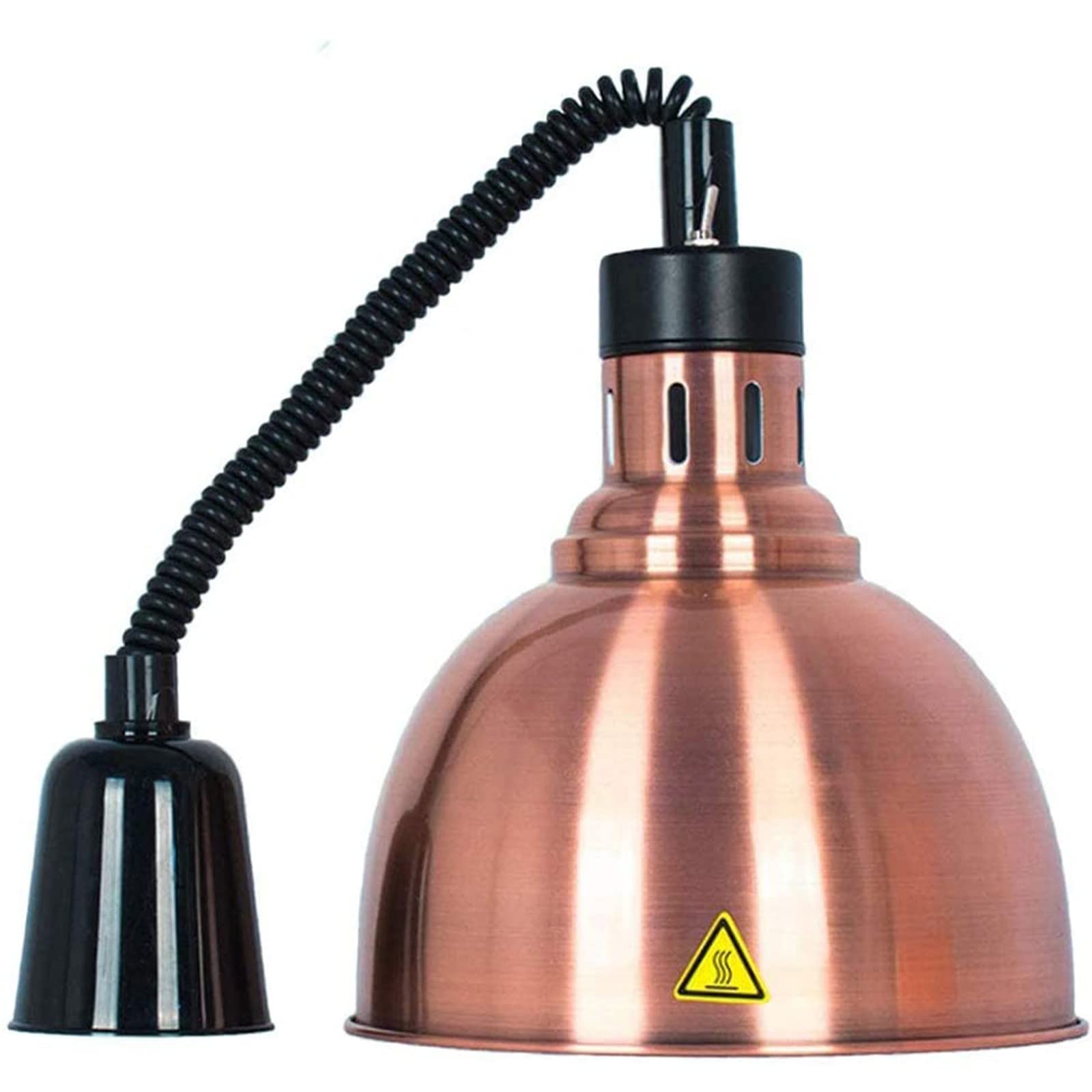 Lampada Scaldavivande a Sospensione, Commerciale Lampada Scaldavivande con Lampadina da 250W, Lampada Riscaldante per Alimenti per Buffet, Hotel e Pizzerie