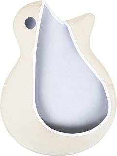 Cubierta de polvo de la guitarra eléctrica a medida desgaste protector resistente a golpes GT-113 color puro para LP (Rojo) (Azul) (Negro) (Beige)