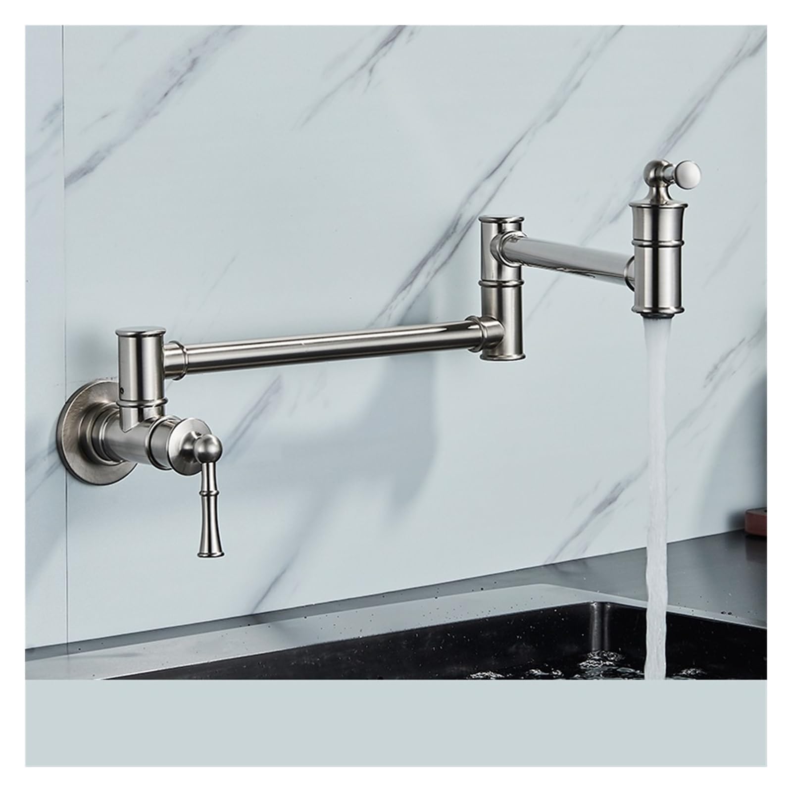 Robinet simple froid mural pour faciliter la préparation des repas