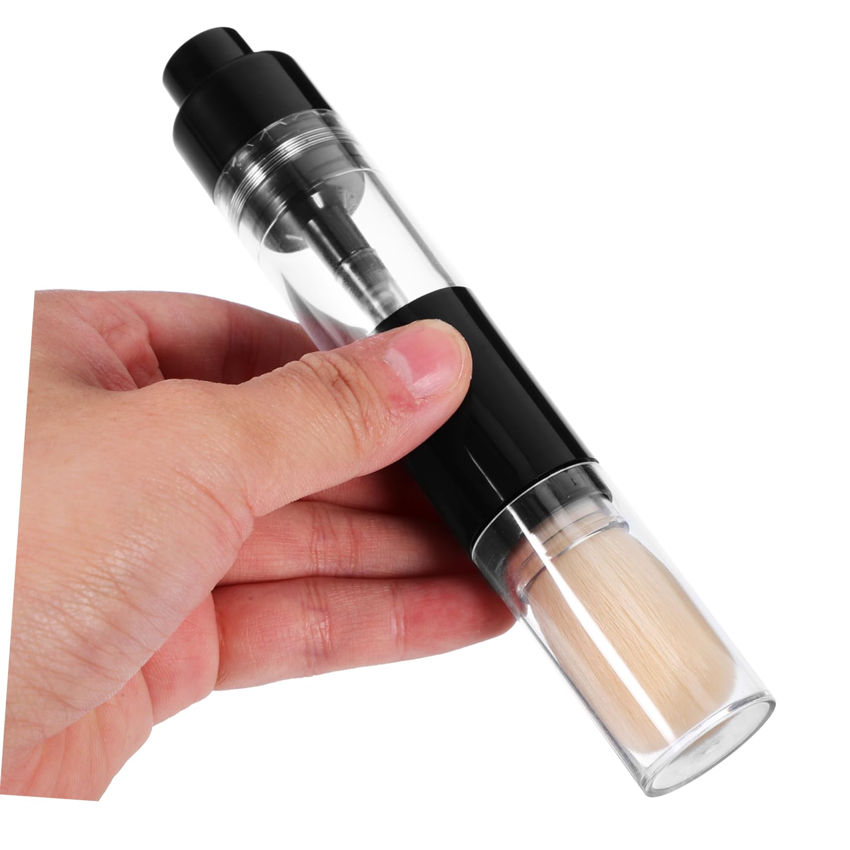 IWOWHERO Elegant Blush Brush for Cheeks Esthetician Face Makeup Brush Multi-purpose Powder Brush for Loose Pressed Powder for Travel