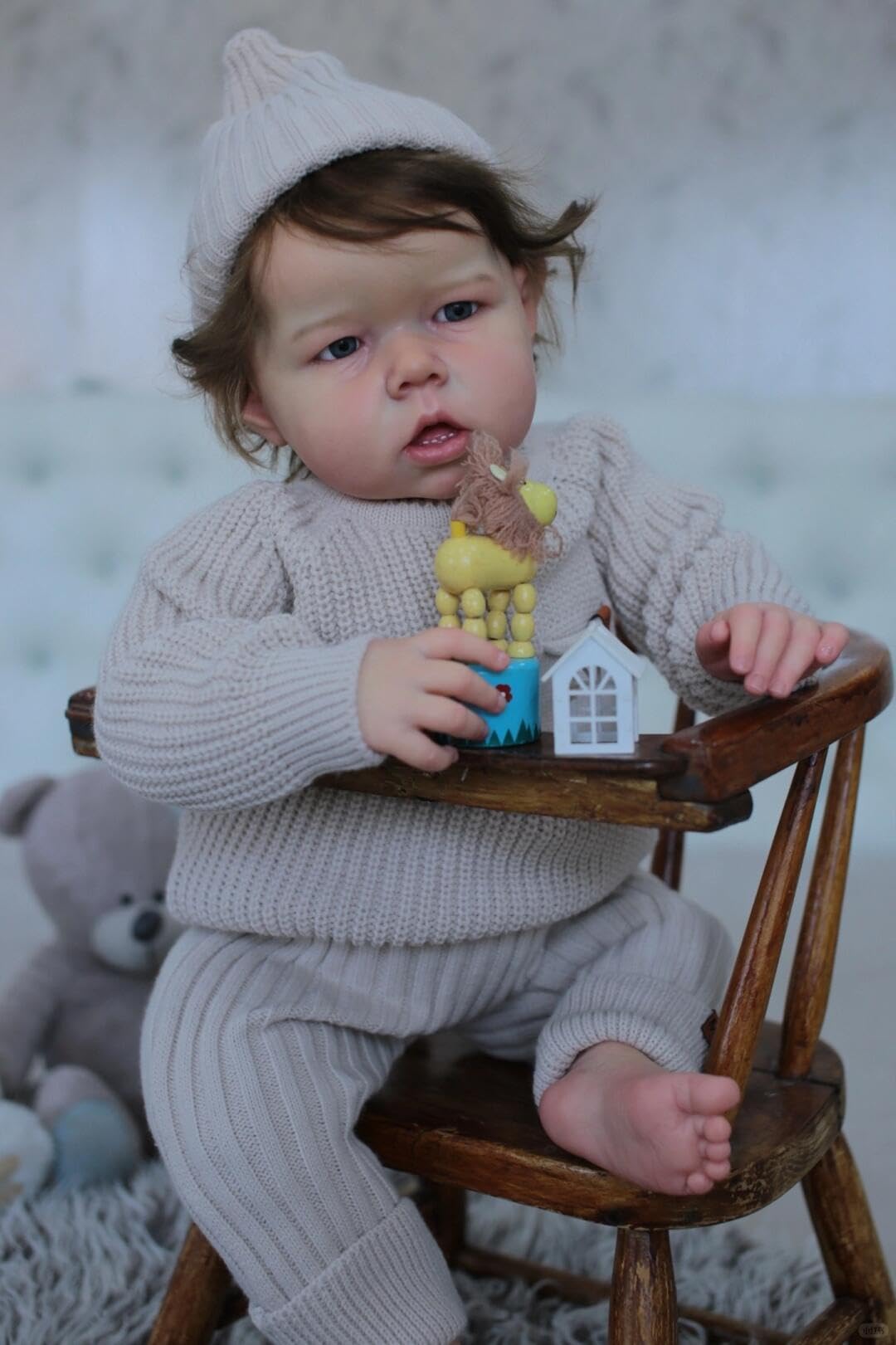 RXDOLL Realistic Reborn Baby Dolls Silicone Full Body 20 inch Anatomically Correct Boy Lifelike Baby Doll that Look Real Life Babies Full Silicone Reborn Dolls for Ages 3+ — image 1